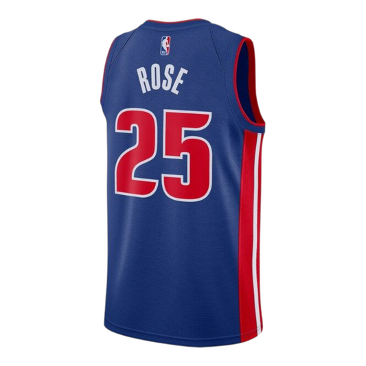 Jersey Detroit Pistons Icon Edition – Derrick Rose #25 Azul