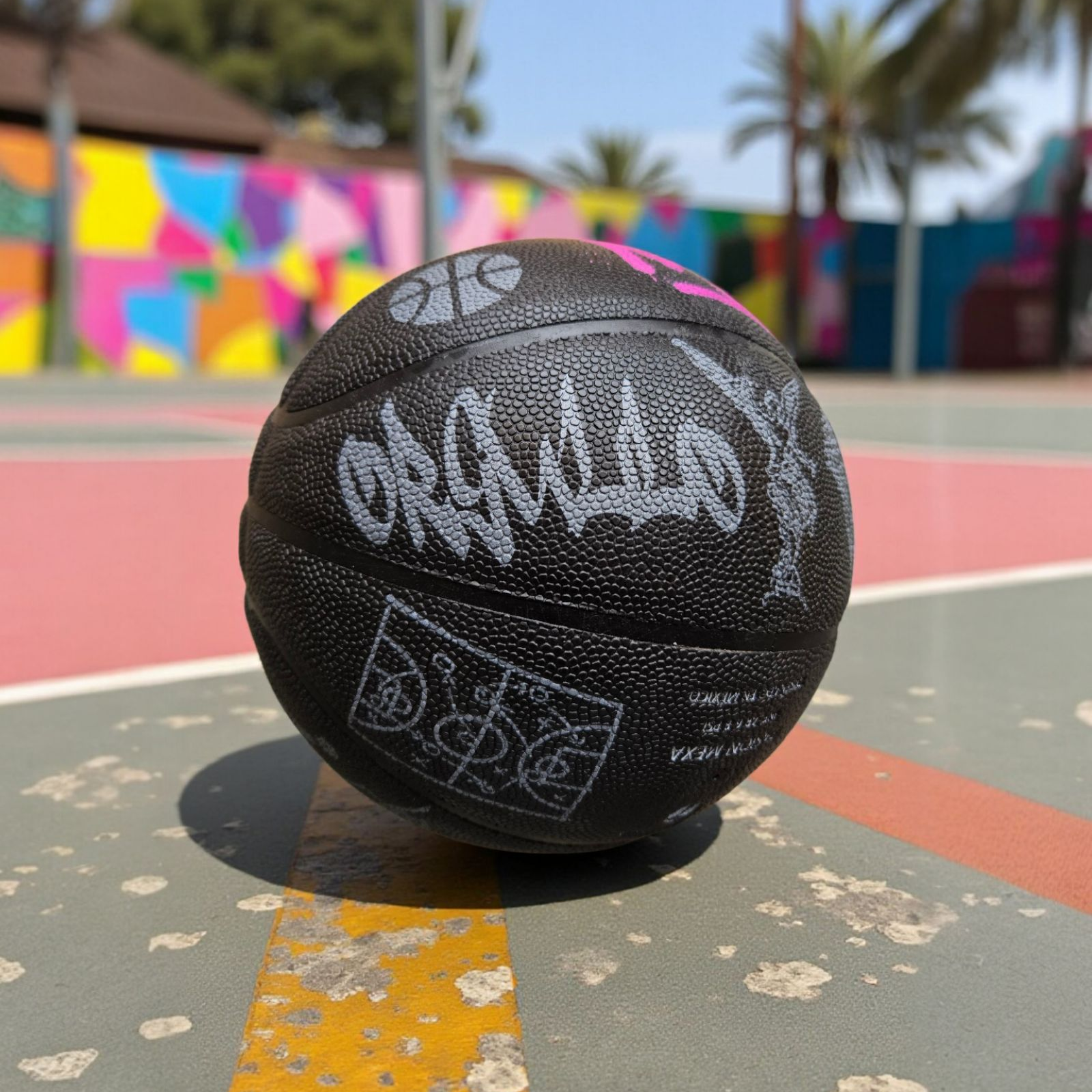 Balón Piel Sintética Oficial Pasión Mexa AlleyOop #7