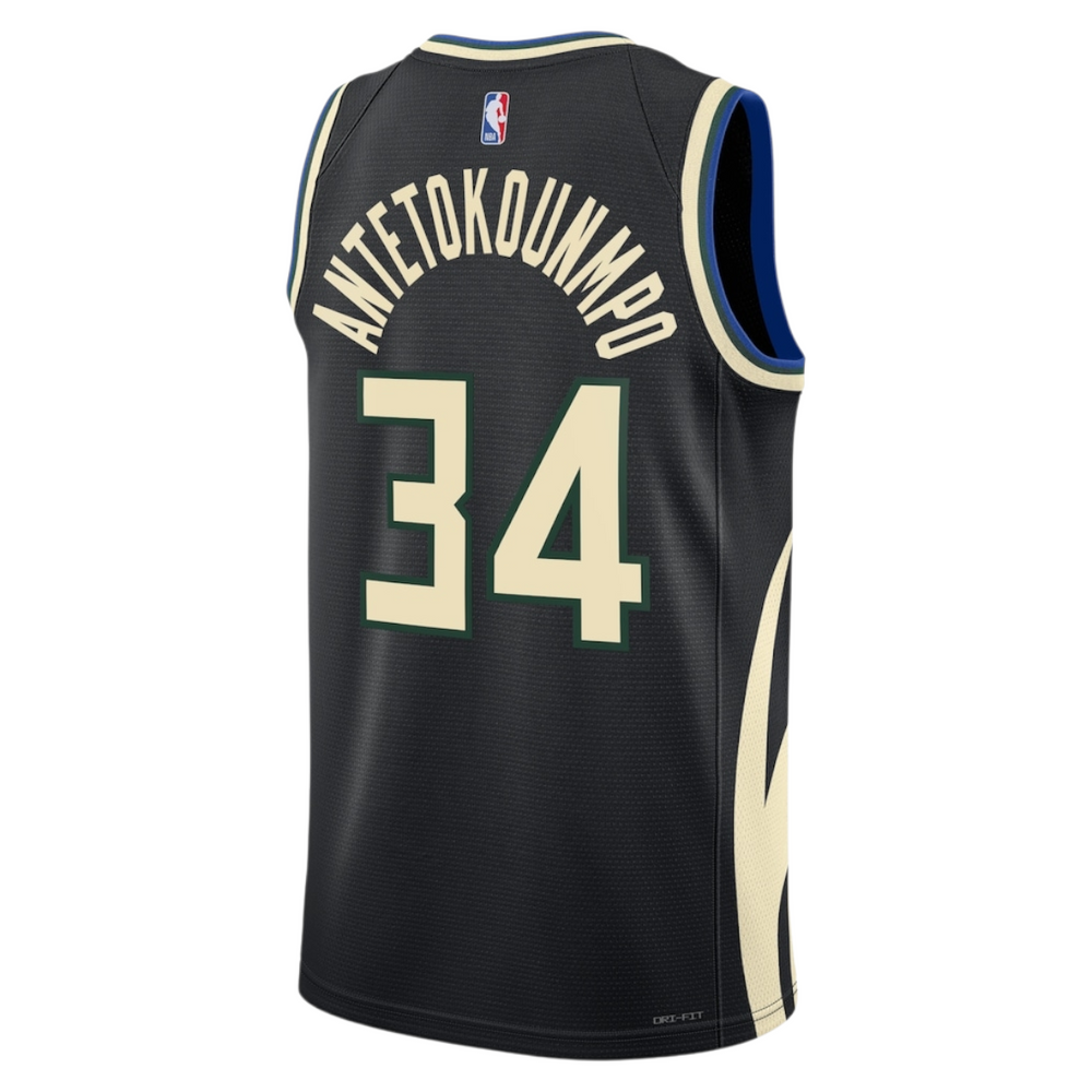 Jersey Milwaukee Bucks Statement Edition 2026 – Giannis Antetokounmpo #34
