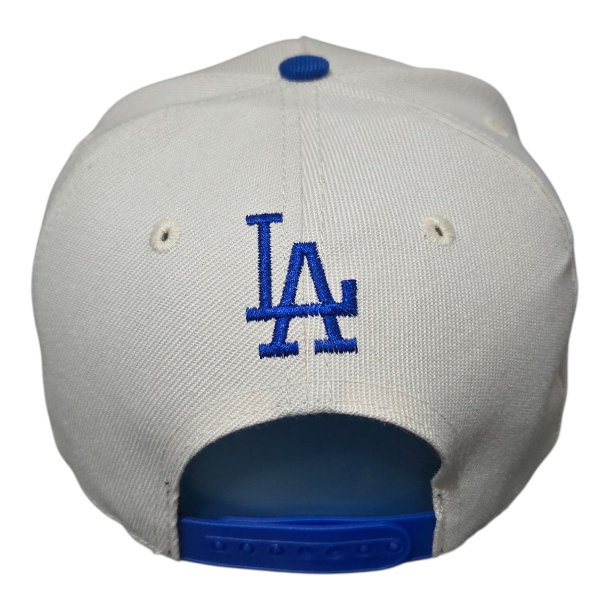 Gorra Blanca y Azul LA – Ajustable 9FORTY Champions 2024
