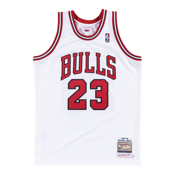 Jersey Clásico Chicago Bulls 1997-98 – Michael Jordan #23 Blanco