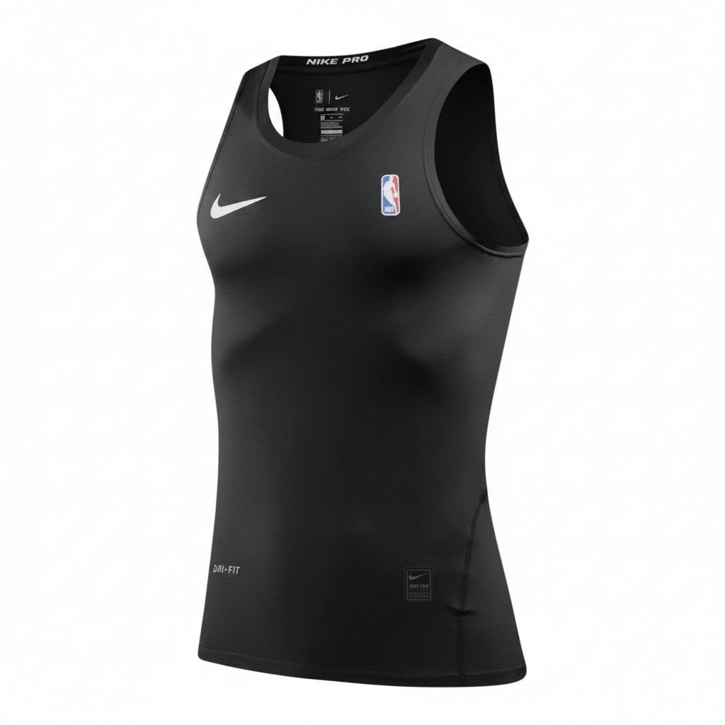 Playera Compresiva Under Jersey NBA – Sin Mangas