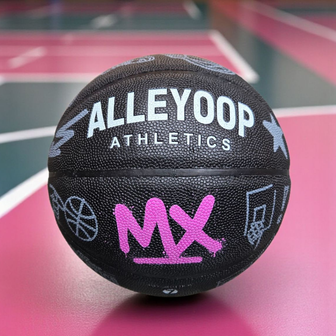 Balón Piel Sintética Oficial Pasión Mexa AlleyOop #7