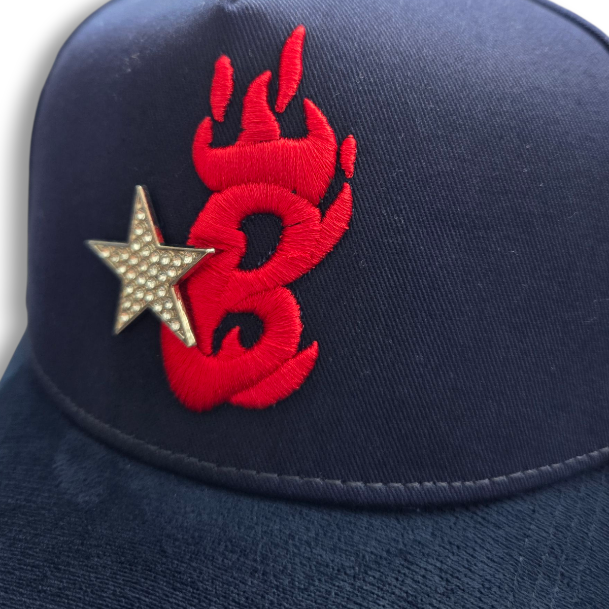 Gorra Diseño Bar B Star Fin Del Mundo Azul End Of World