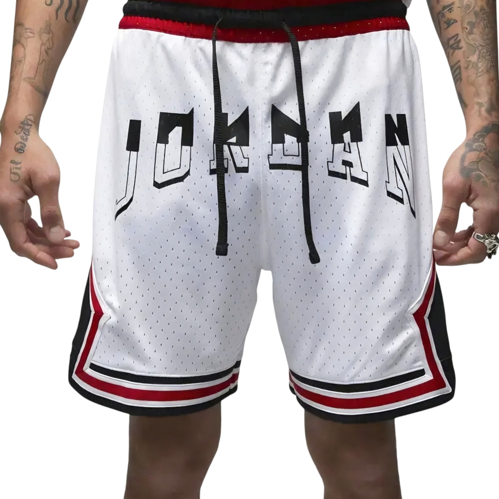 Shorts Diamond – MJ Heritage Edition Blanco Retro