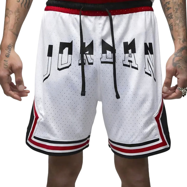 Shorts Diamond – MJ Heritage Edition Blanco Retro