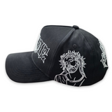 Gorra Rude Awakenings Jesus Christ Blanco Negro Cristo