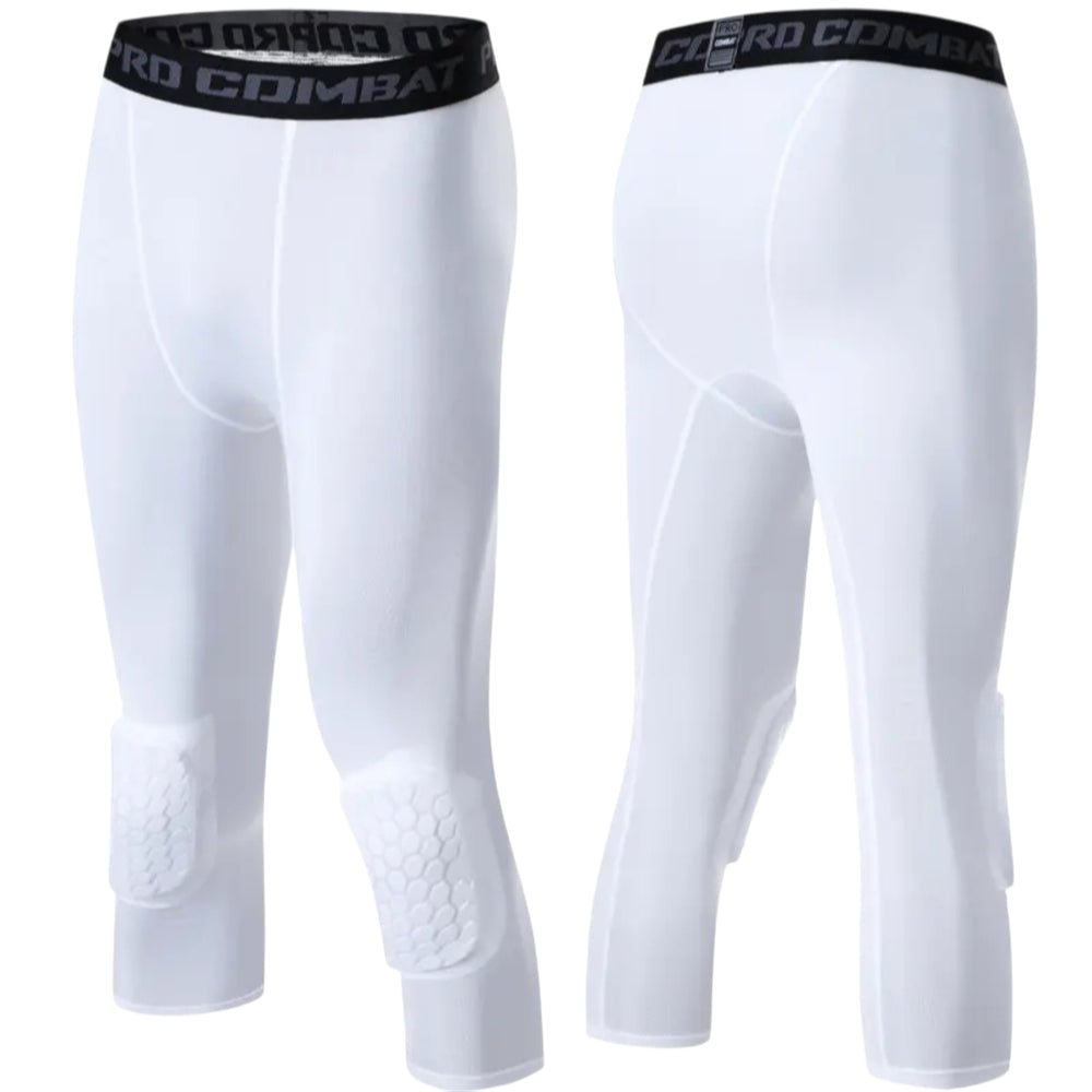 Licra Basketball Pro | Protección Hexagonal para Rodillas