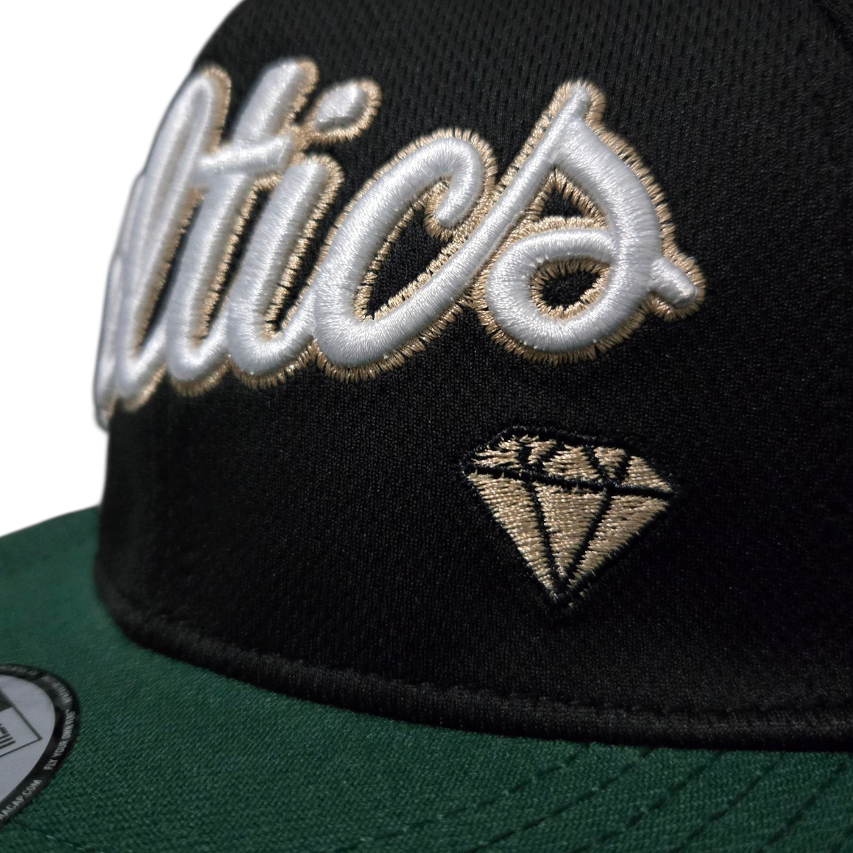 Gorra Snapback Boston Celtics – City Edition 2022 | Ajustable Negro / Verde