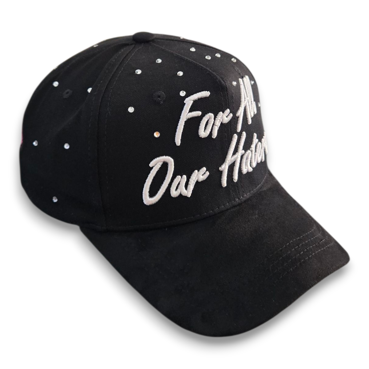 Gorra Diseño Dandy X Tombochio Cristales Haters Negro