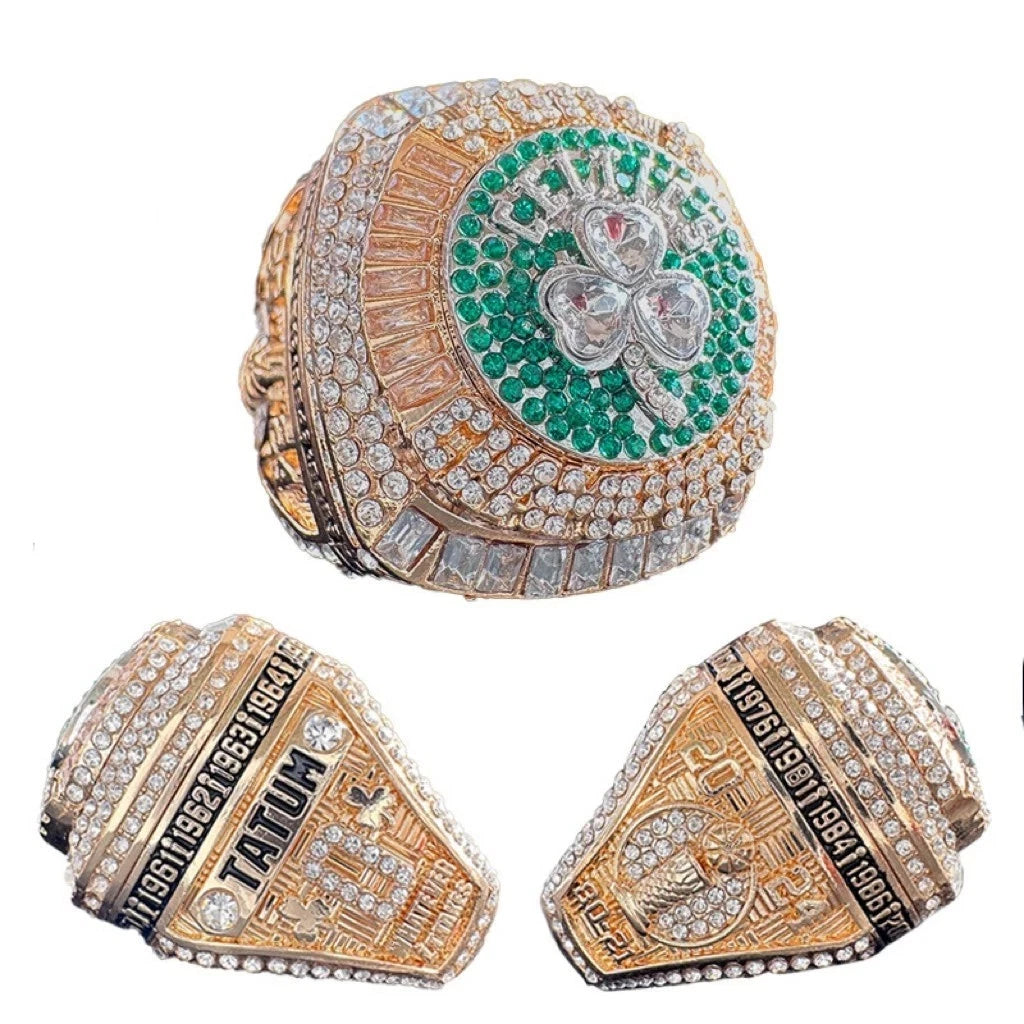 Anillo Campeones Boston Celtics 2024 – Tatum Edición Conmemorativa