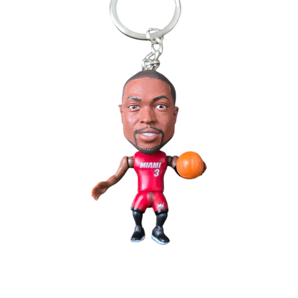 Llavero Figura de Jugador de Básquetbol – Mini Coleccionable con Balón