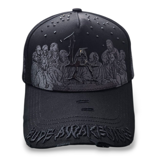 Gorra Diseño Última Cena Rude Awakenings Cristales
