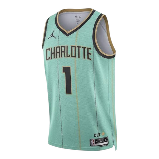 Jersey Charlotte Hornets City Edition – LaMelo #1 Menta 202