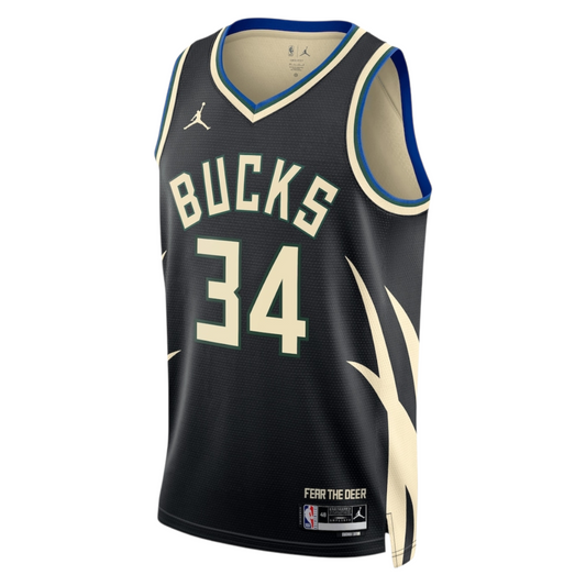 Jersey Milwaukee Bucks Statement Edition 2026 – Giannis Antetokounmpo #34