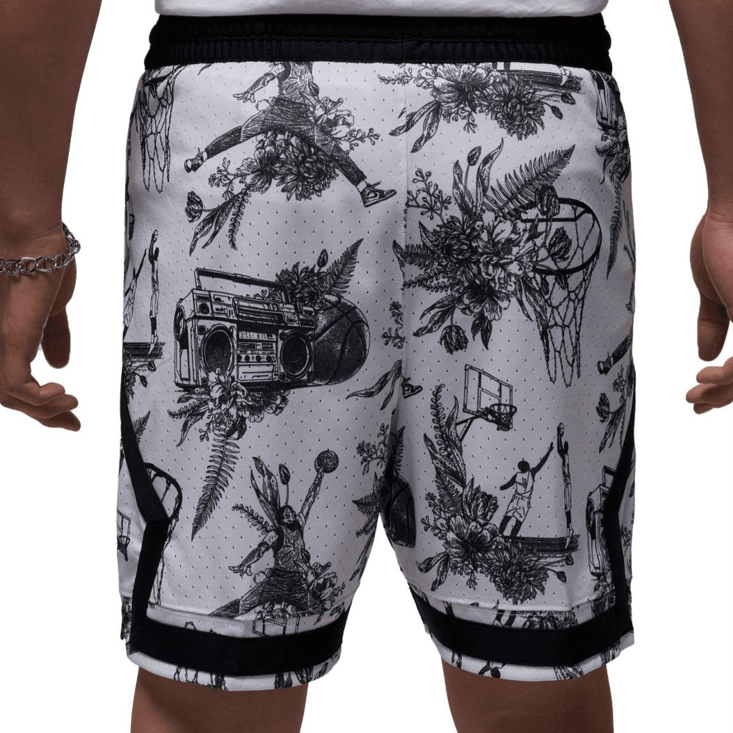 Shorts Diamond Older – MJ Printed Edition Blanco