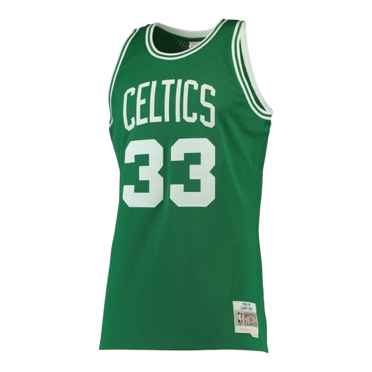 Jersey  Boston Celtics 1985/86 Clásico – Larry Bird #33 Verde